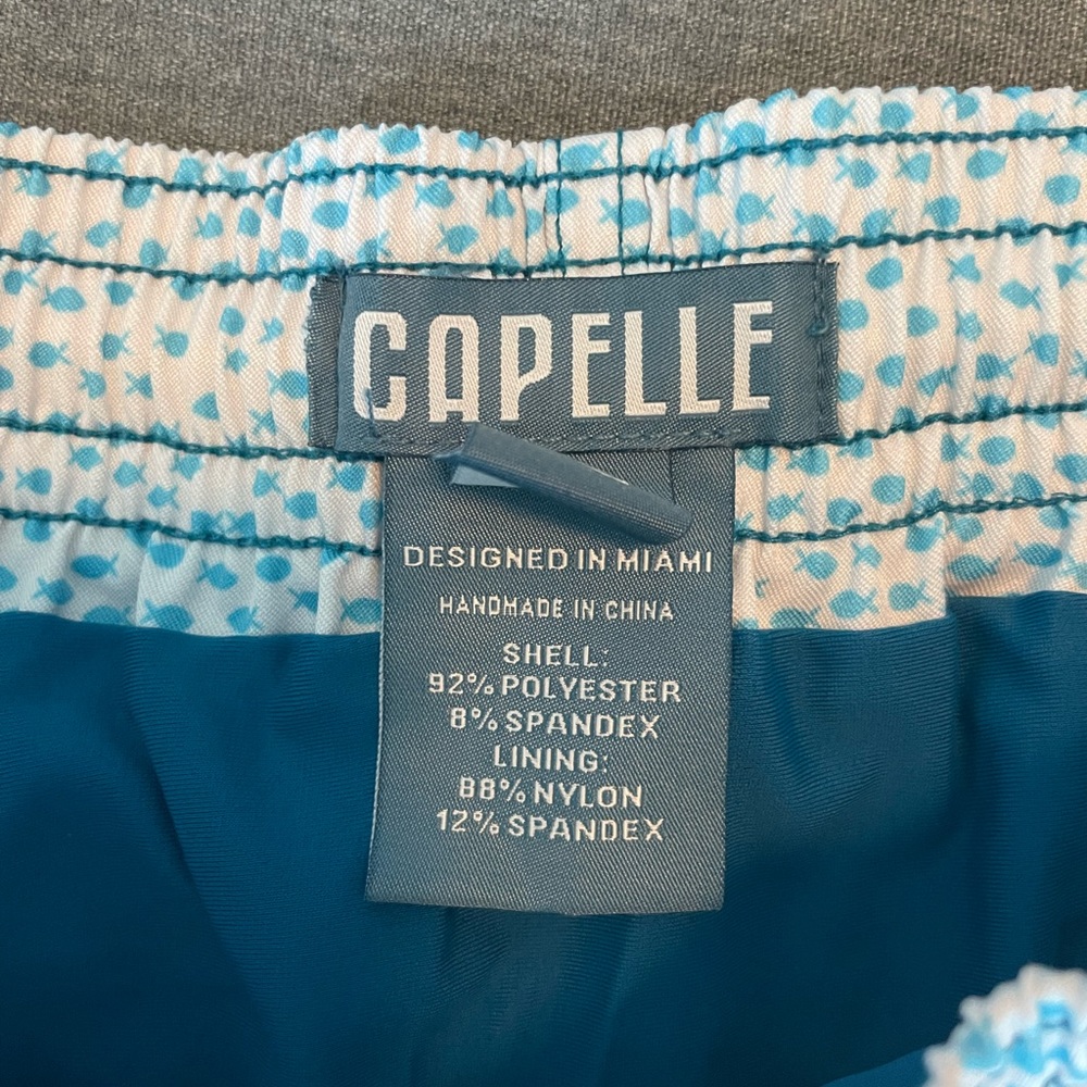 BLUE & WHITE HYBRID SWIM SHORT | Small - Picture 4 of 7